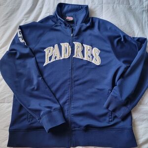 Vintage San Diego Padres Stitches Zip-Up Jacket